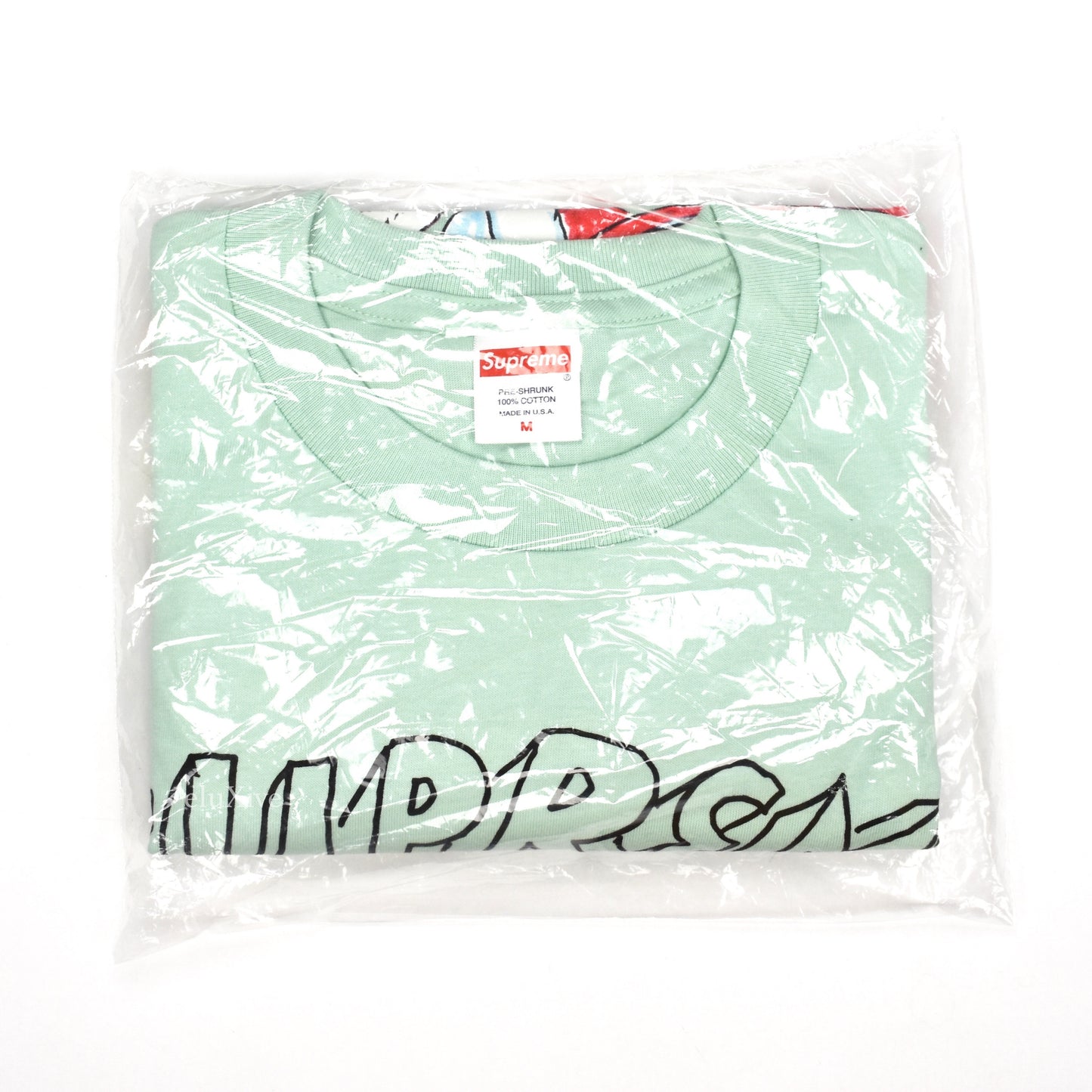 Supreme x Daniel Johnston - Artwork Logo T-Shirt (Teal)