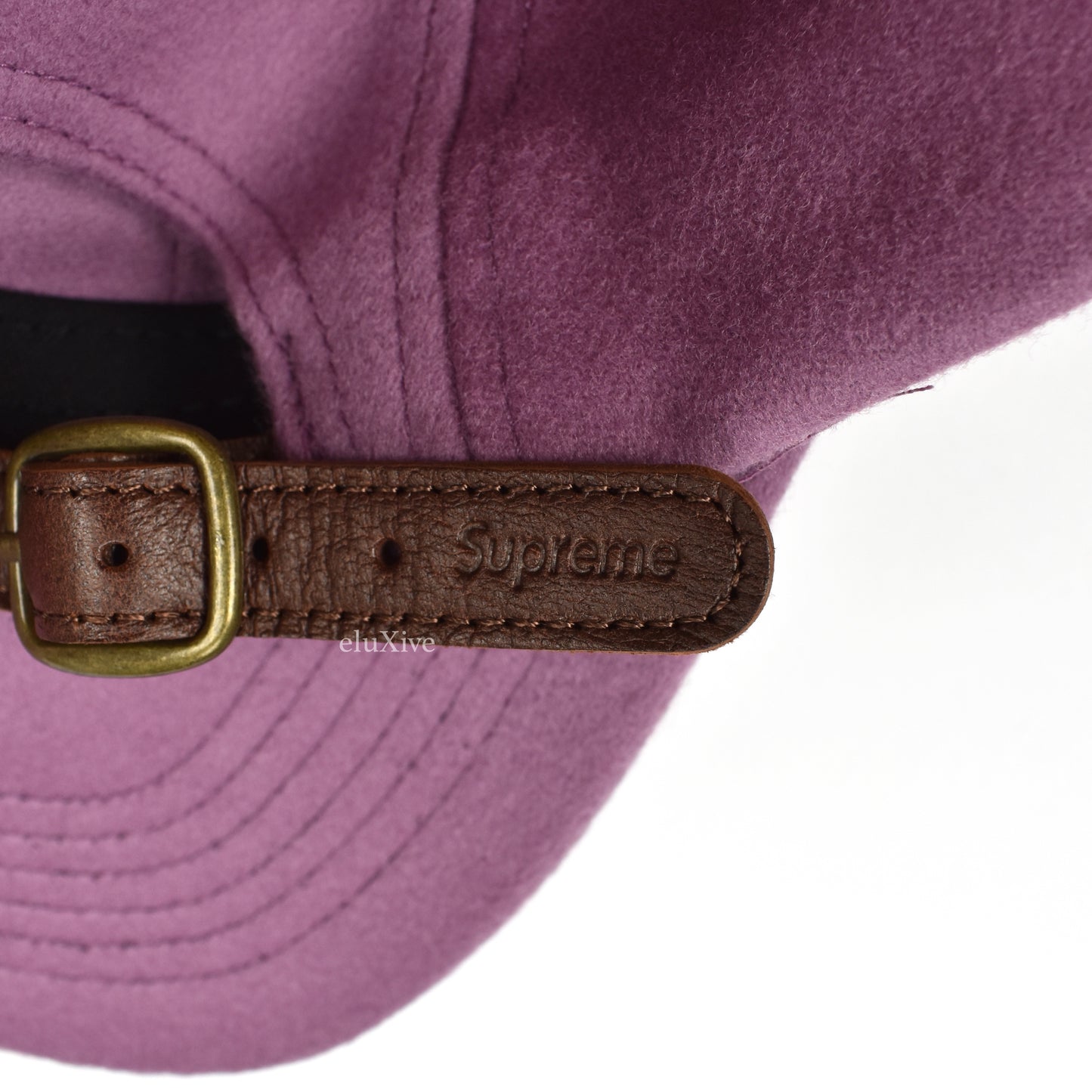 Supreme x Loro Piana - Purple Wool Box Logo Hat