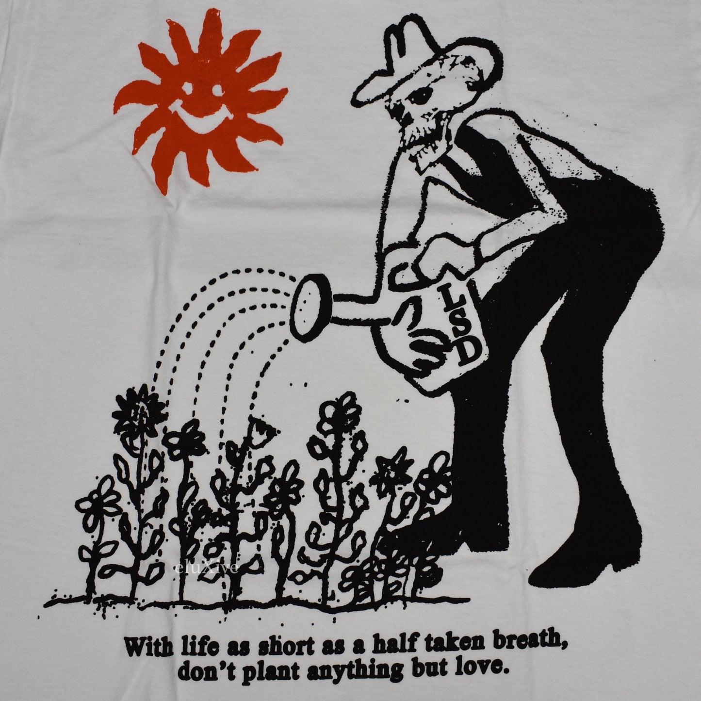 Online Ceramics - Acid Gardener Logo T-Shirt (White)