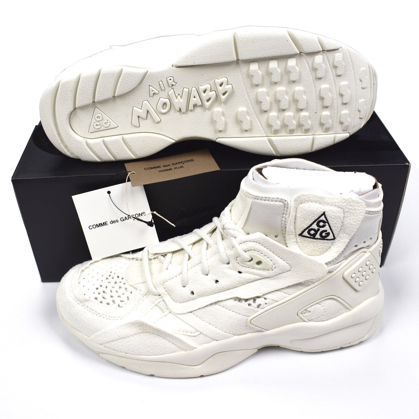 Comme des Garcons x Nike ACG - CDG Air Mowabb Sneakers (White 