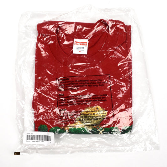 Supreme - Lizard Logo T-Shirt (Red)