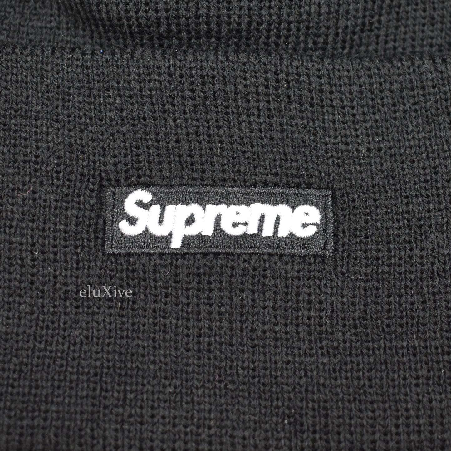 Supreme x Yohji Yamamoto - Logo Embroidered Beanie (Black)