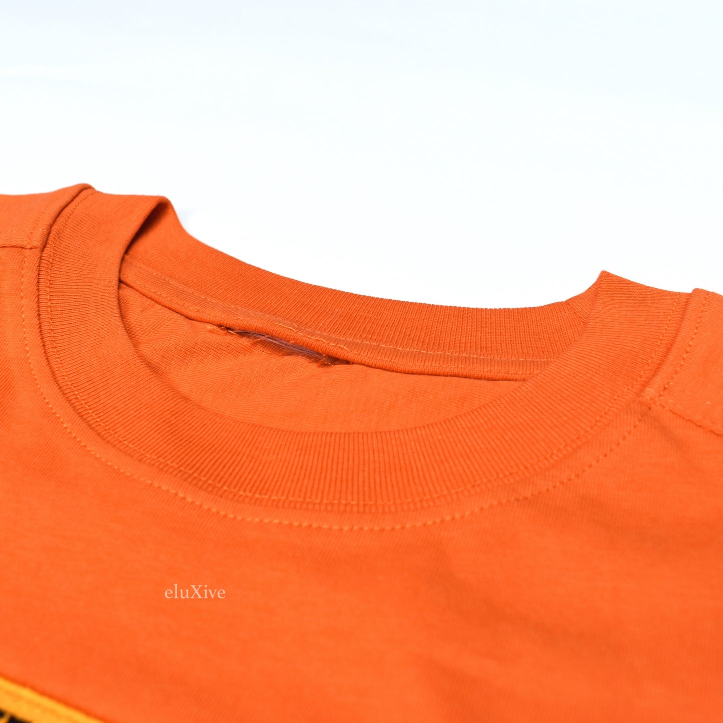 Collection 26 - Orange 'Pablo' Artwork Embroidered T-Shirt