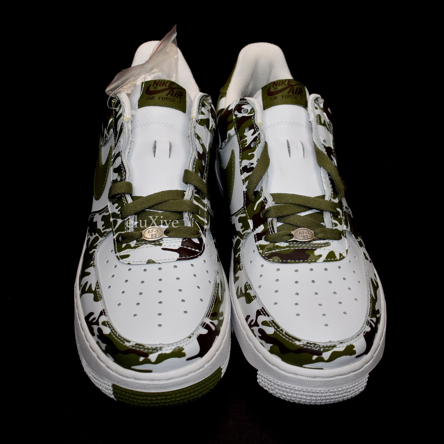 Nike - 2005 Air Force 1 'Camo' (White/Palm Green)