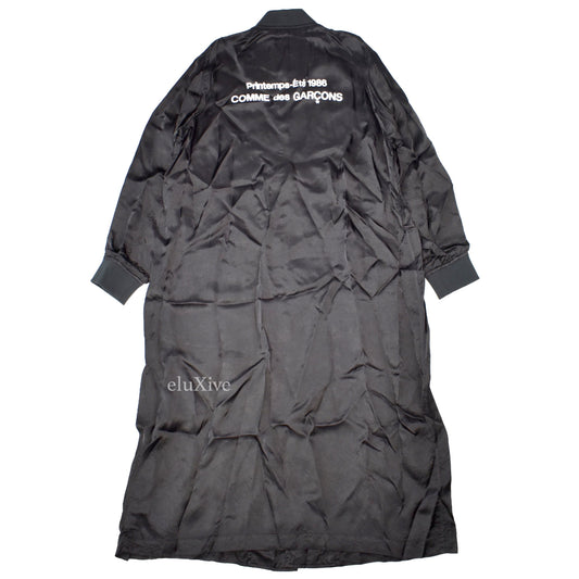 Comme Des Garcons - S/S 1986 Satin Staff Coat