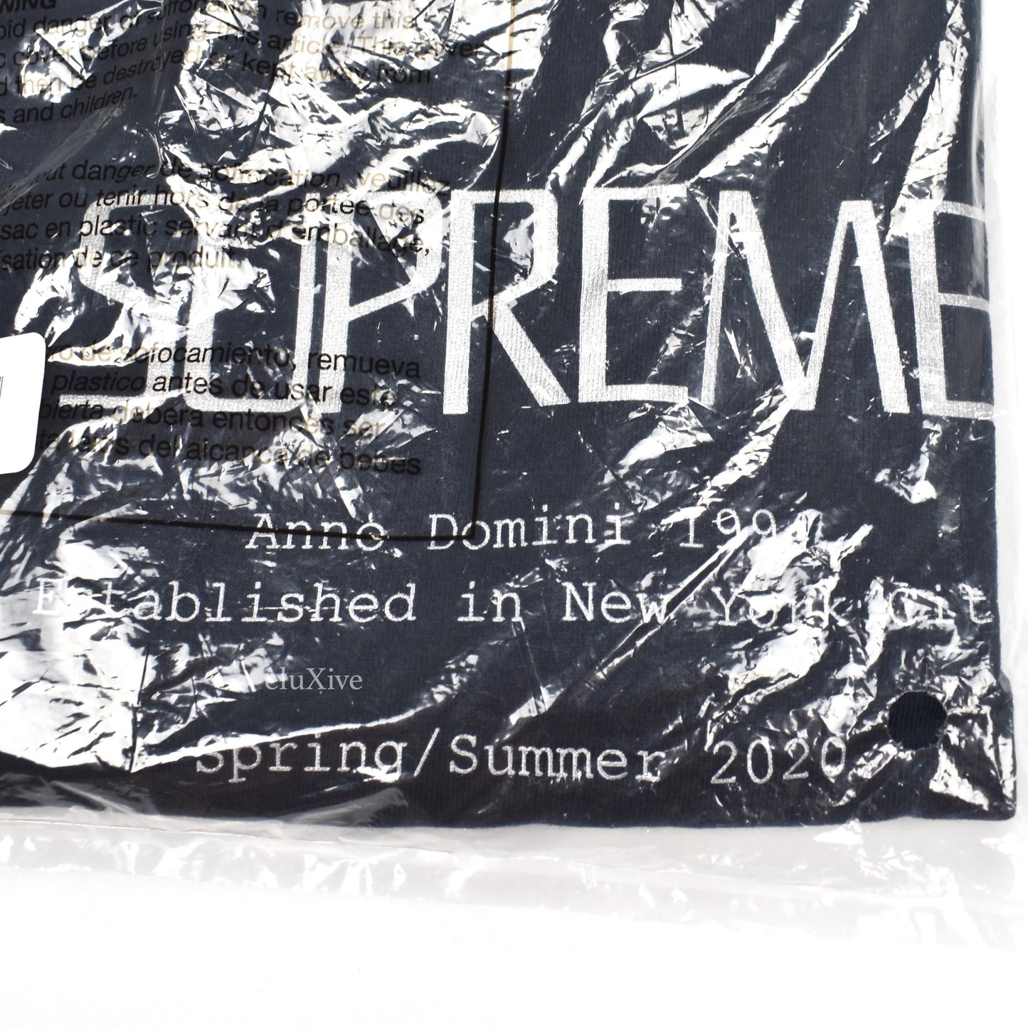 Supreme - Anno Domini Logo T-Shirt (Black)