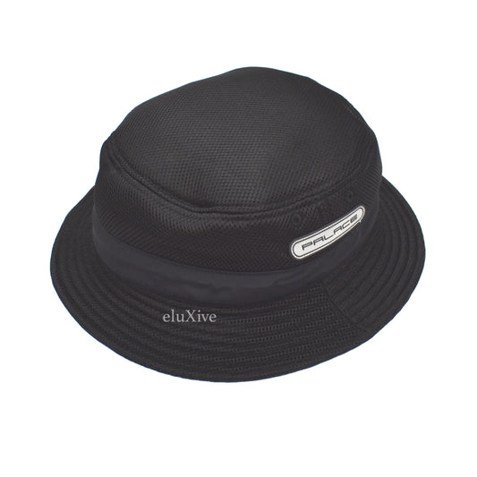 Palace - Space Mesh Bucket Hat (Black)