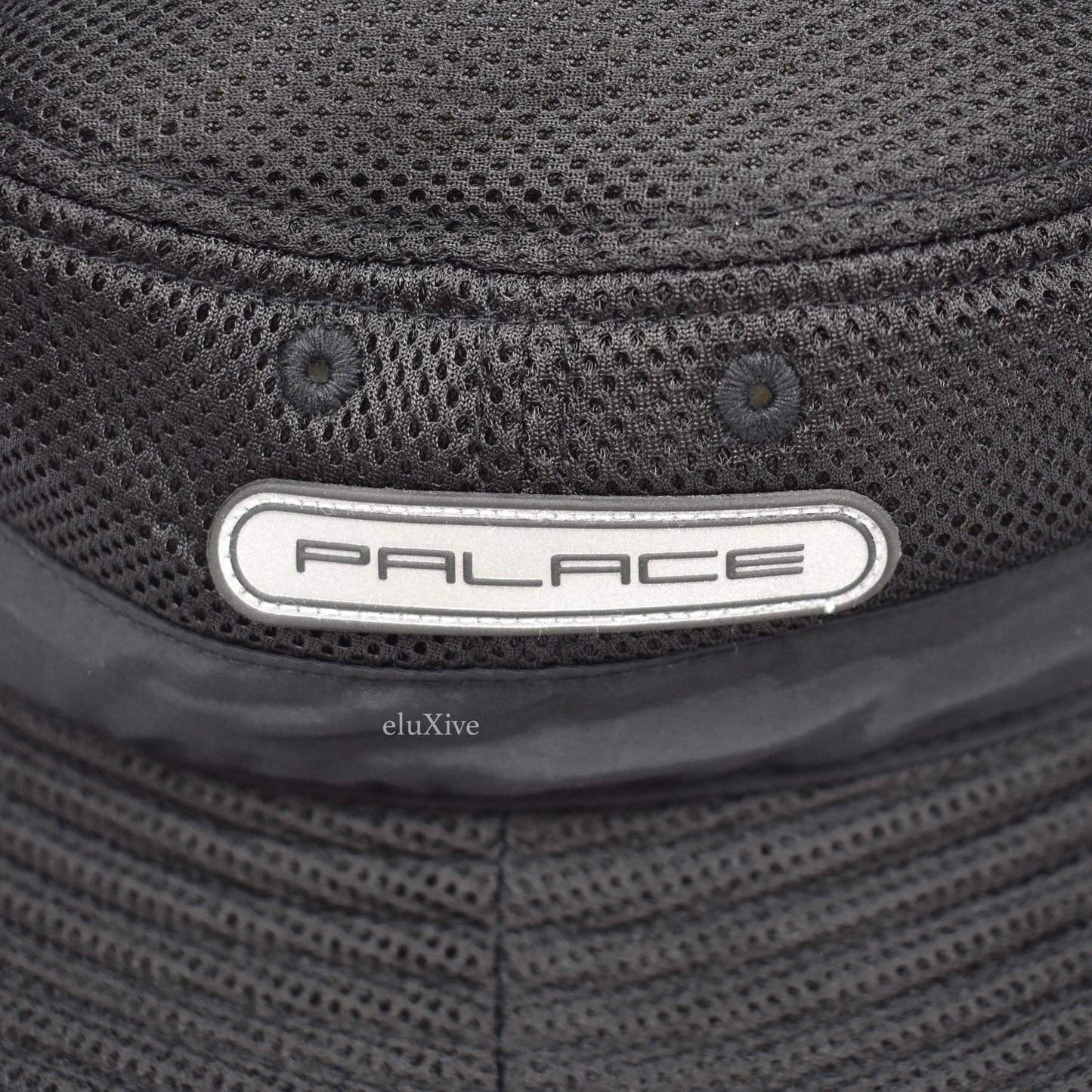 Palace - Space Mesh Bucket Hat (Black)