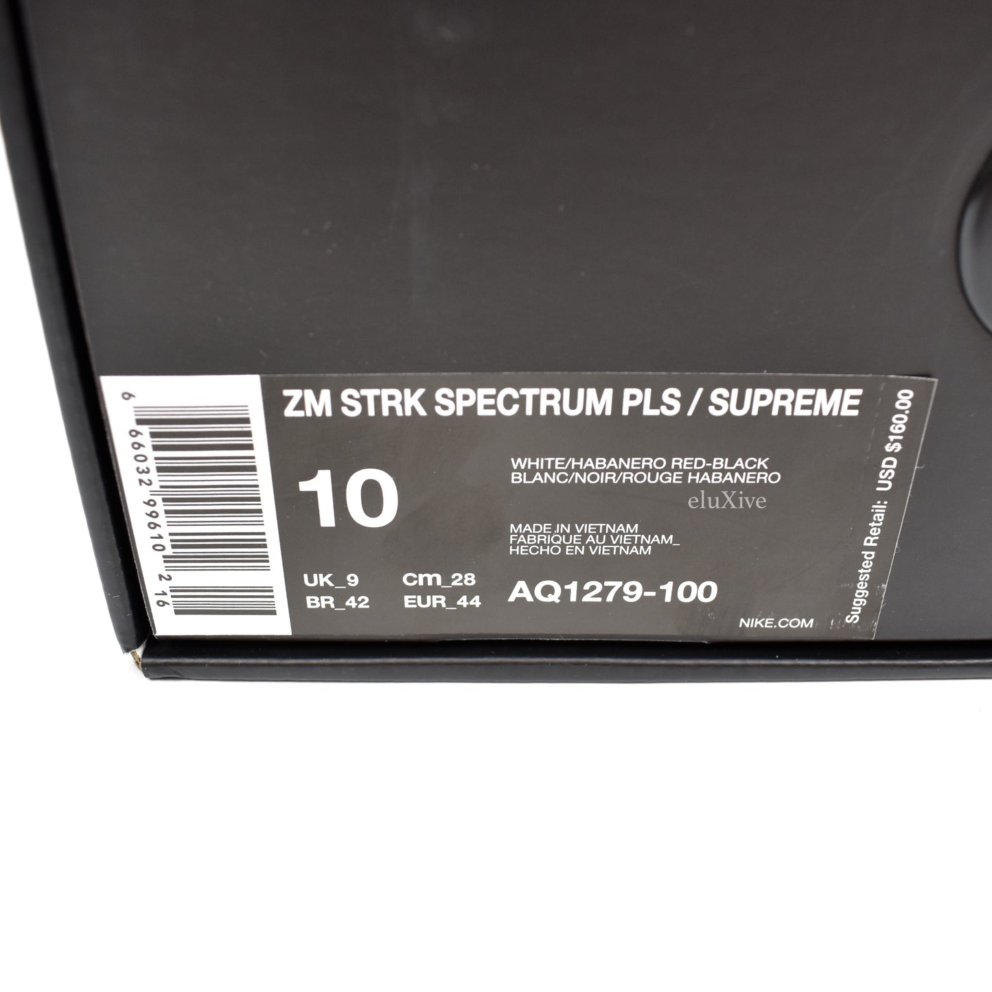 Supreme x Nike - Zoom Streak Spectrum Plus (White)