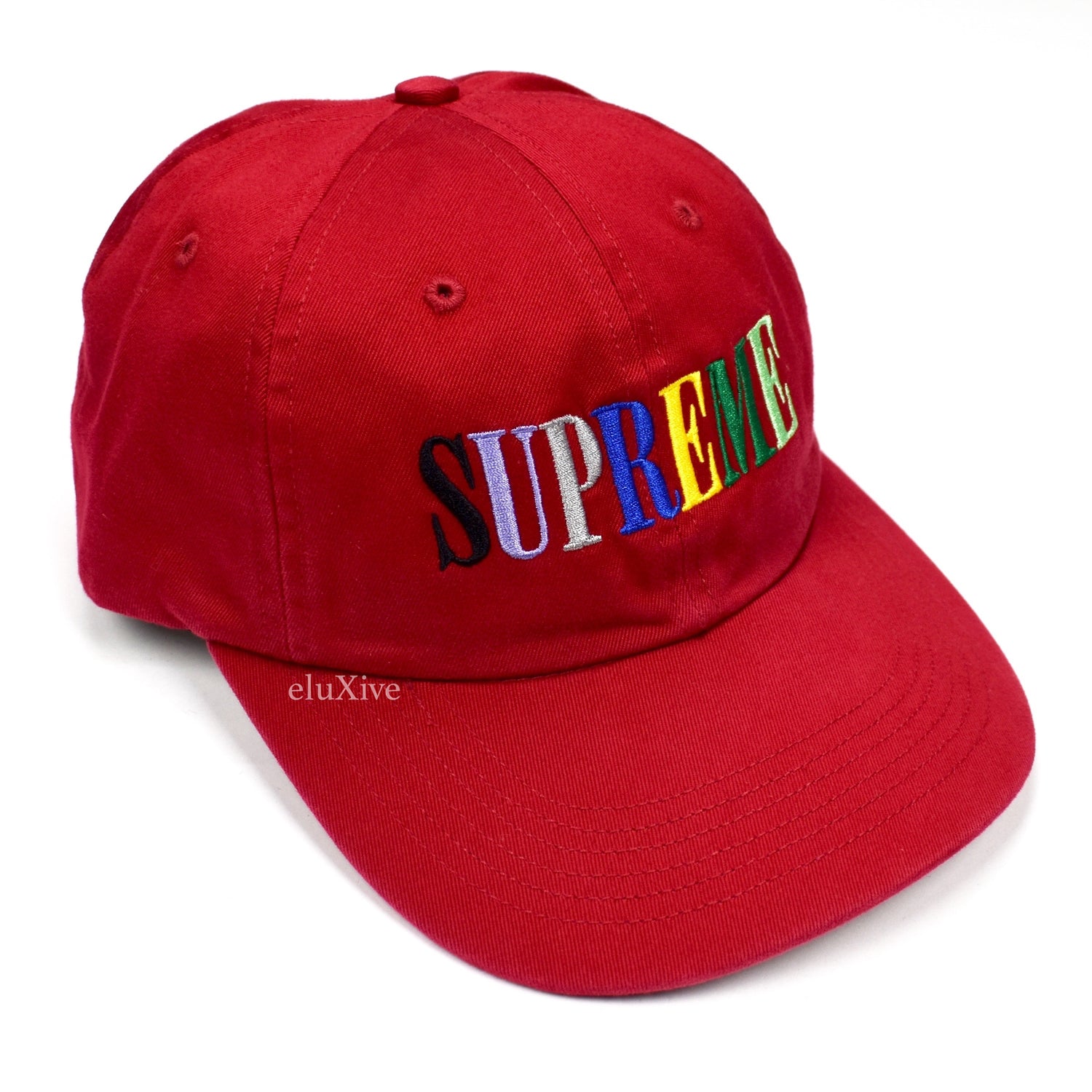 Supreme multi color hat Clearance