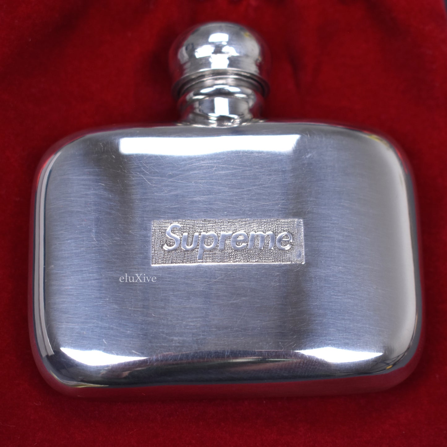 Supreme - Box Logo Pewter Flask