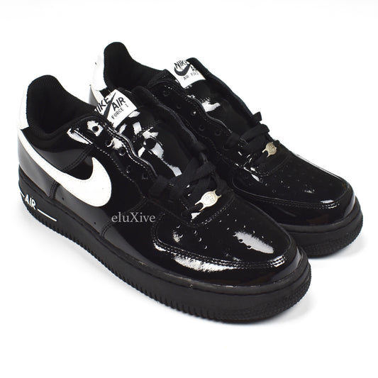 Nike - Air Force 1 Low Patent Leather (Black/White)