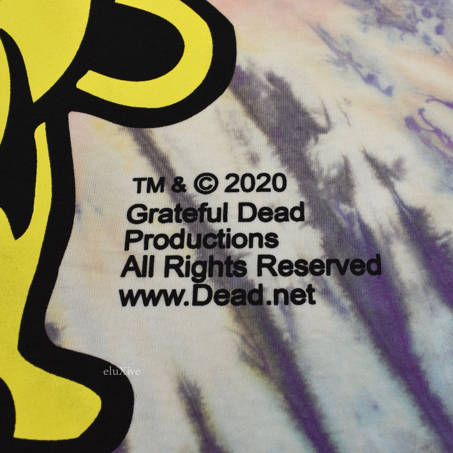 Online Ceramics - Grateful Dead Bear Tie-Dye T-Shirt