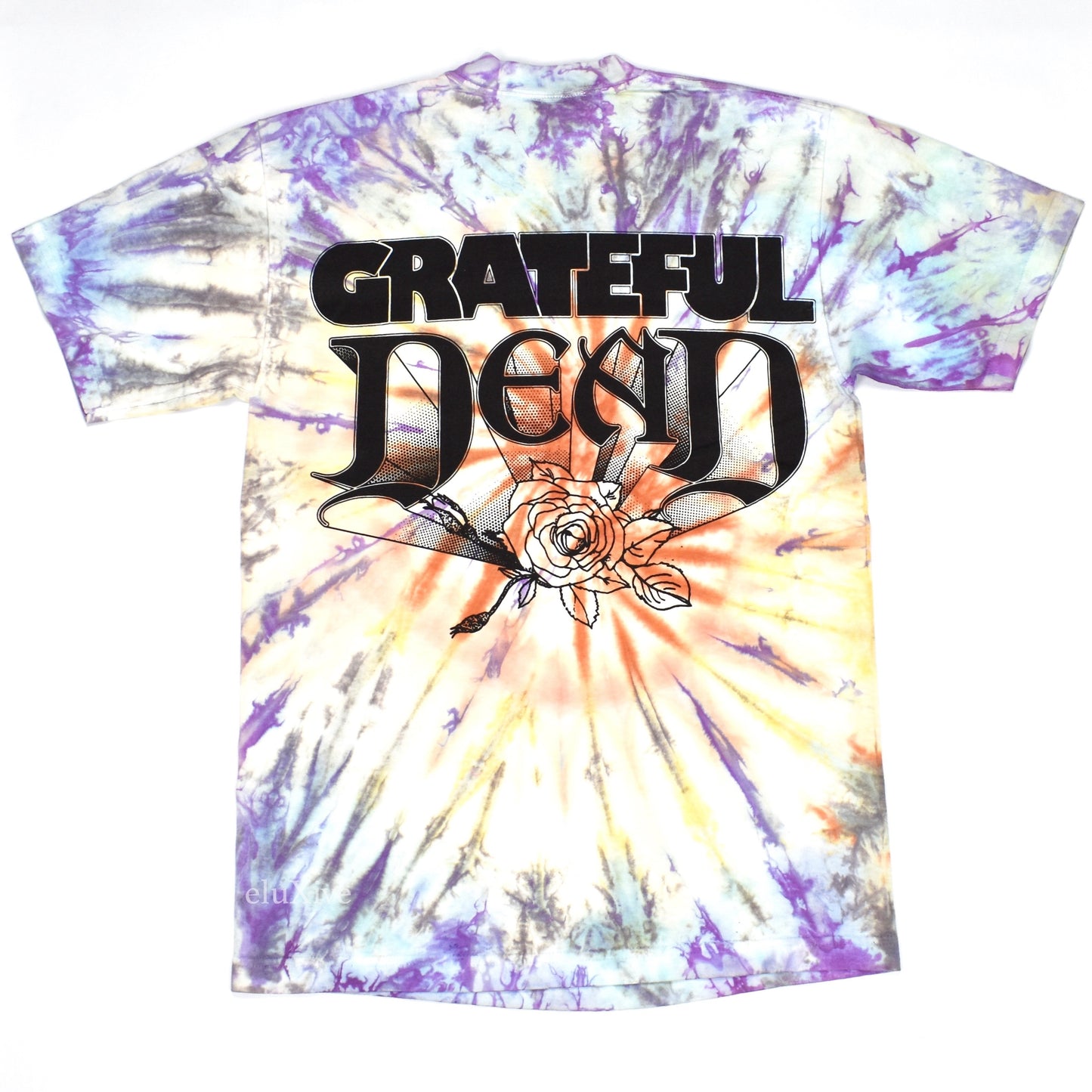 Online Ceramics - Grateful Dead Bear Tie-Dye T-Shirt