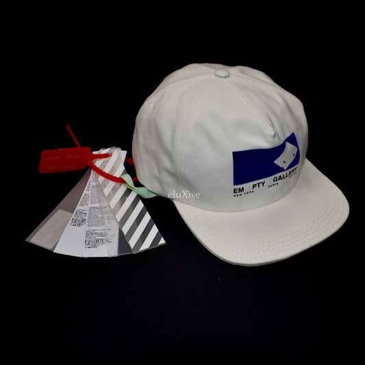 Off-White - EMPTY GALLERY Velvet Logo Hat