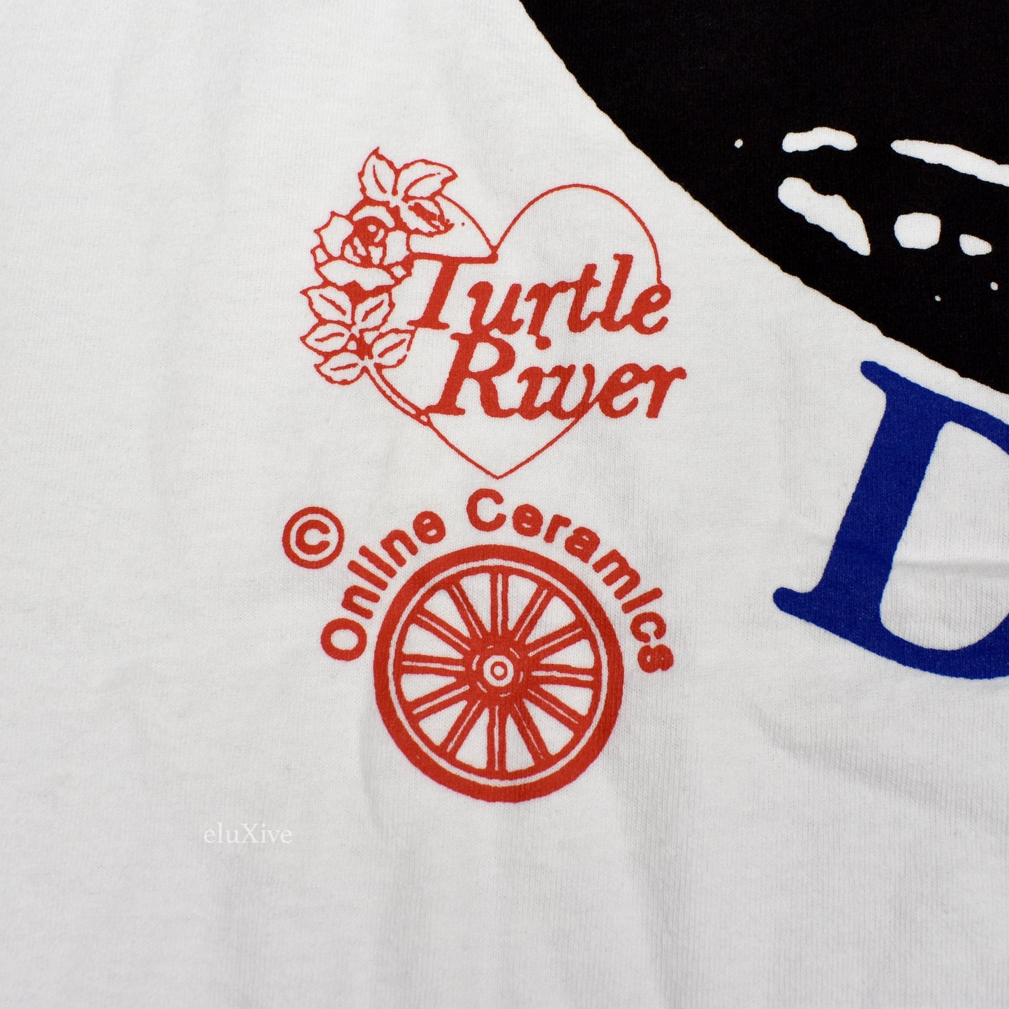 Online Ceramics - Grateful Dead Turtle River T-Shirt (White)