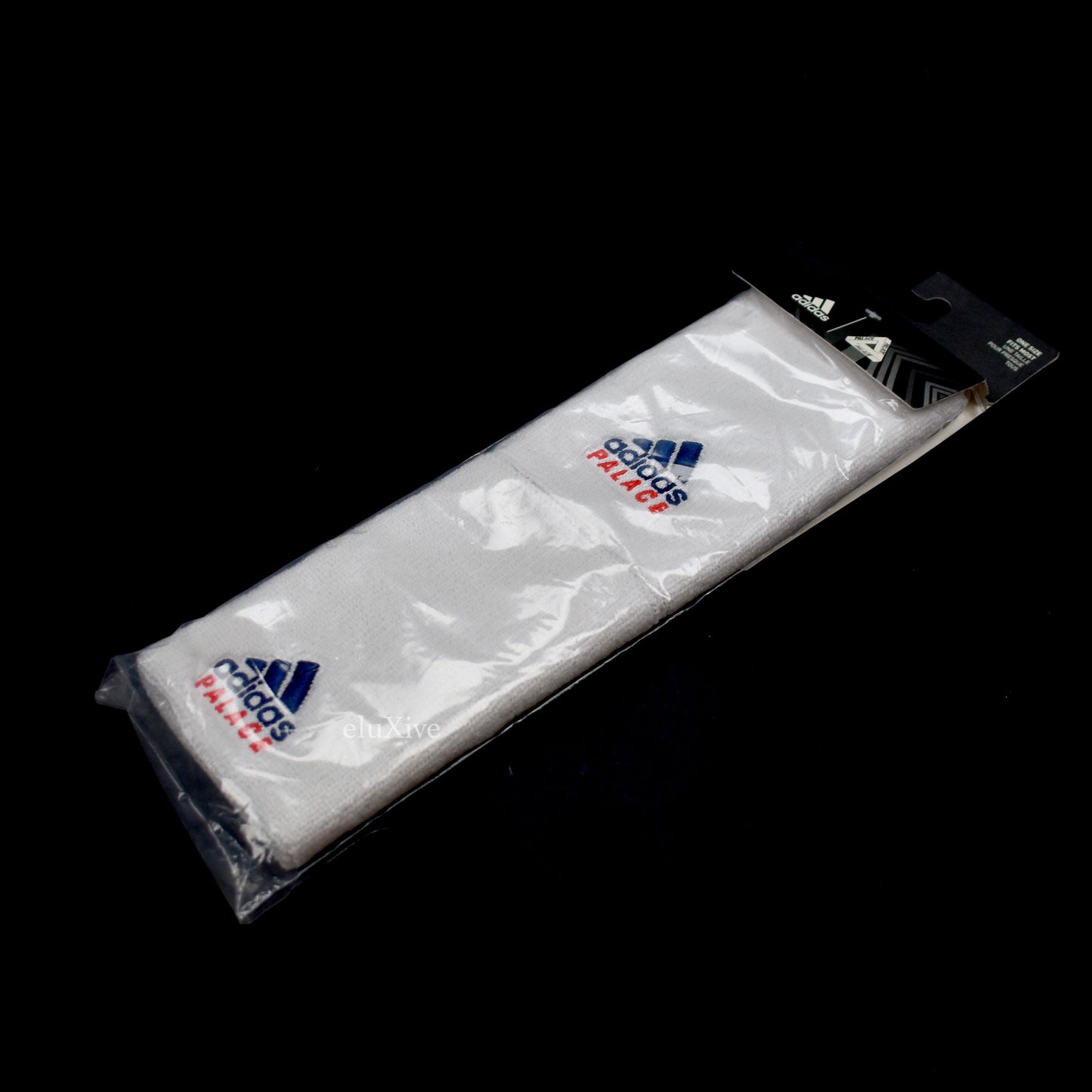 Palace x Adidas - White Logo Embroidered Tennis Wristbands