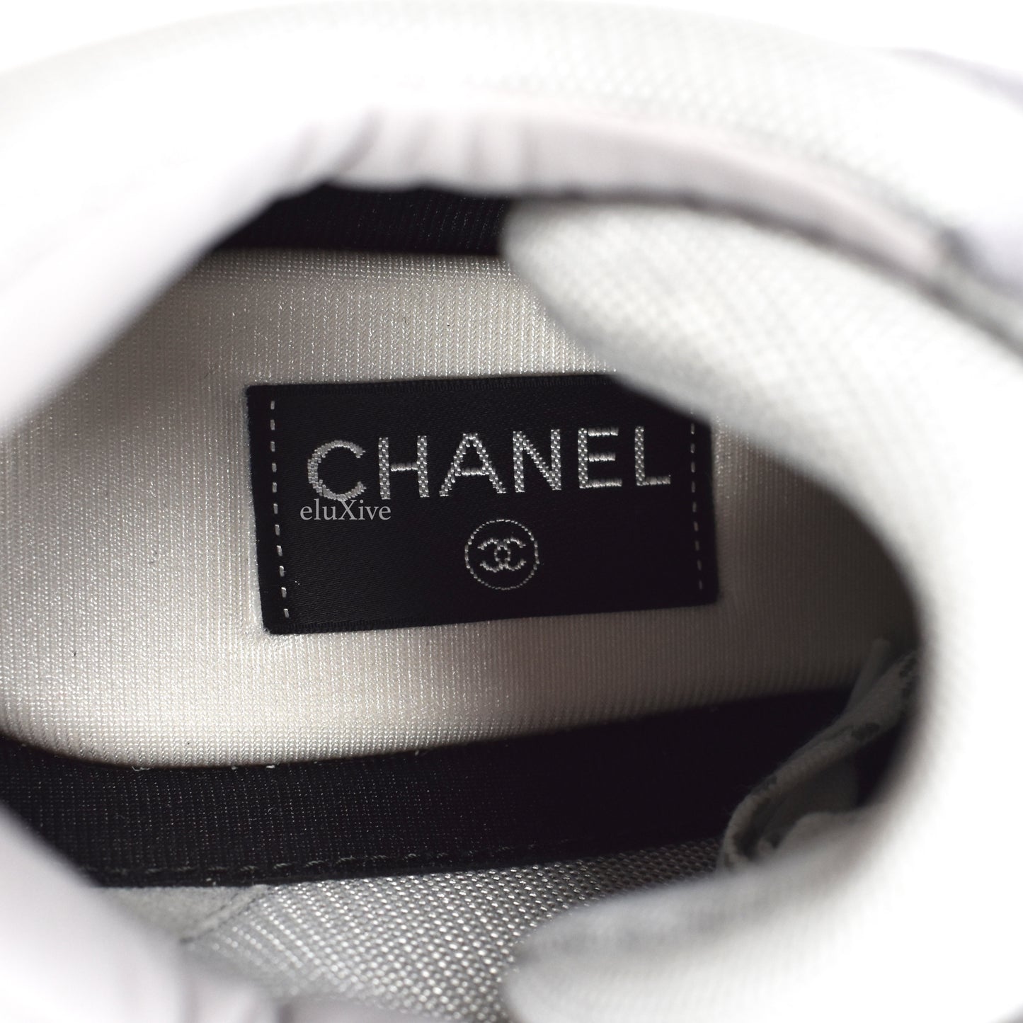 Chanel - Classic Monogram Logo Trainer (Gray)