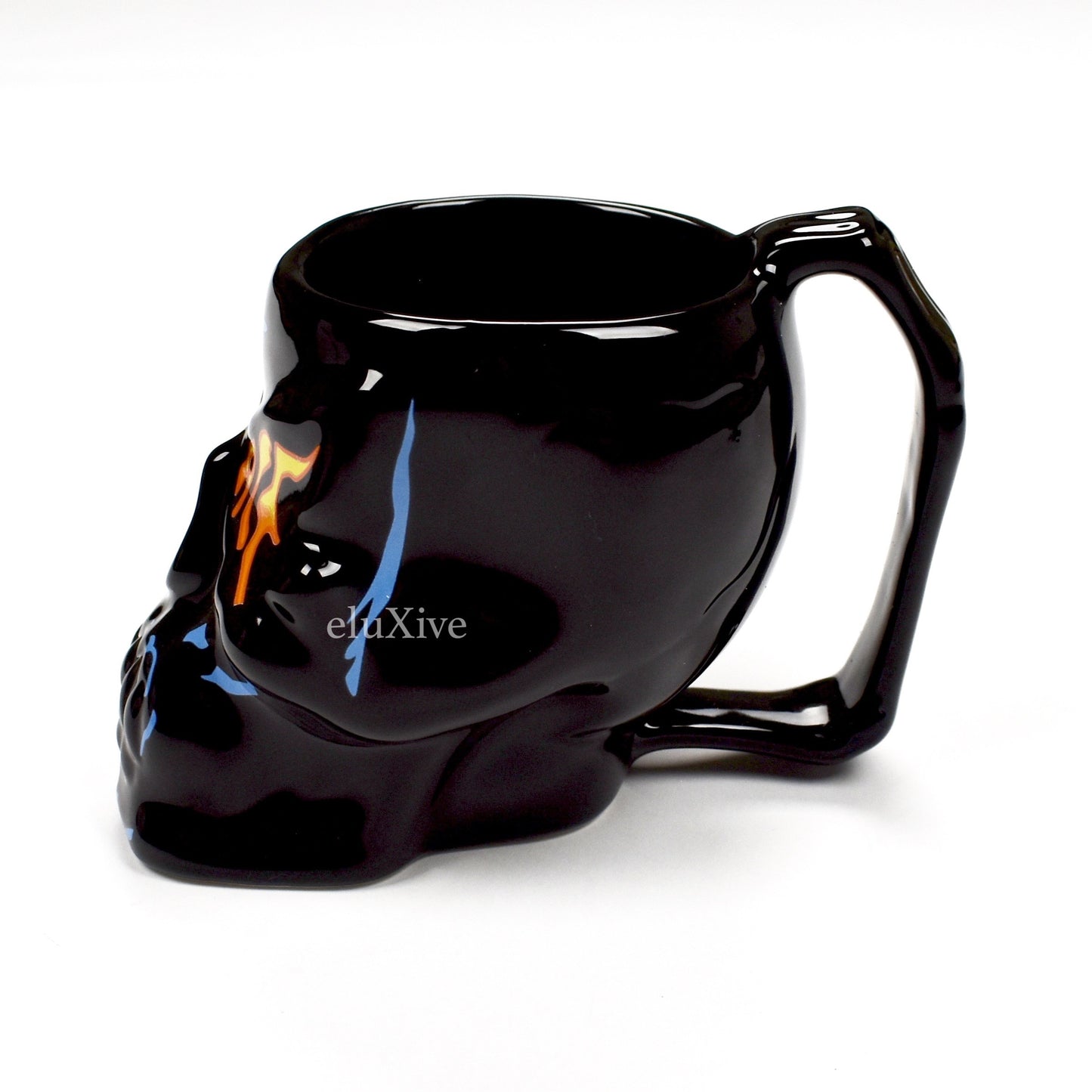 Palace - Hesh Logo Print Skull Mug (Black)