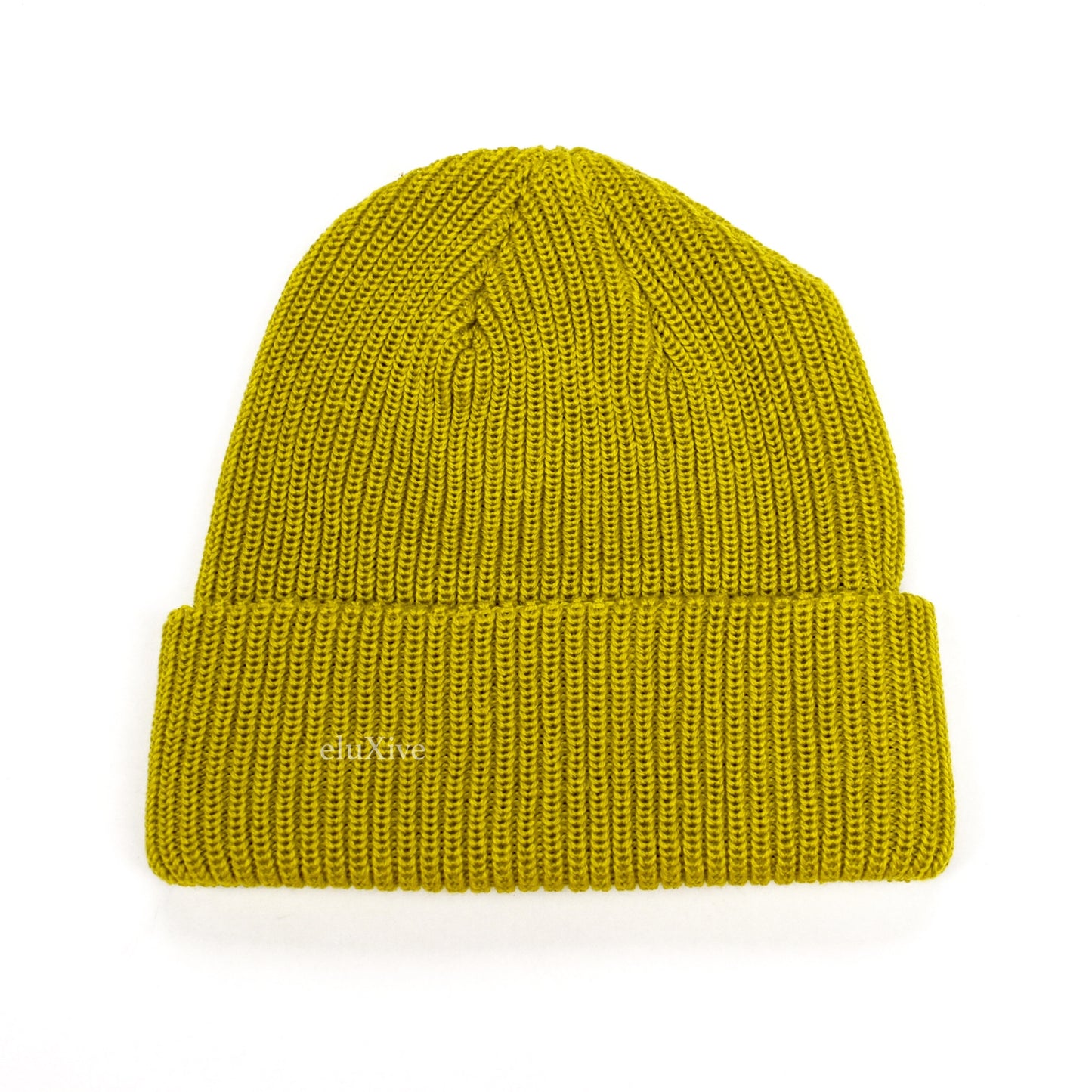 Supreme - Loose Gauge Script Logo Beanie (Sulfur)