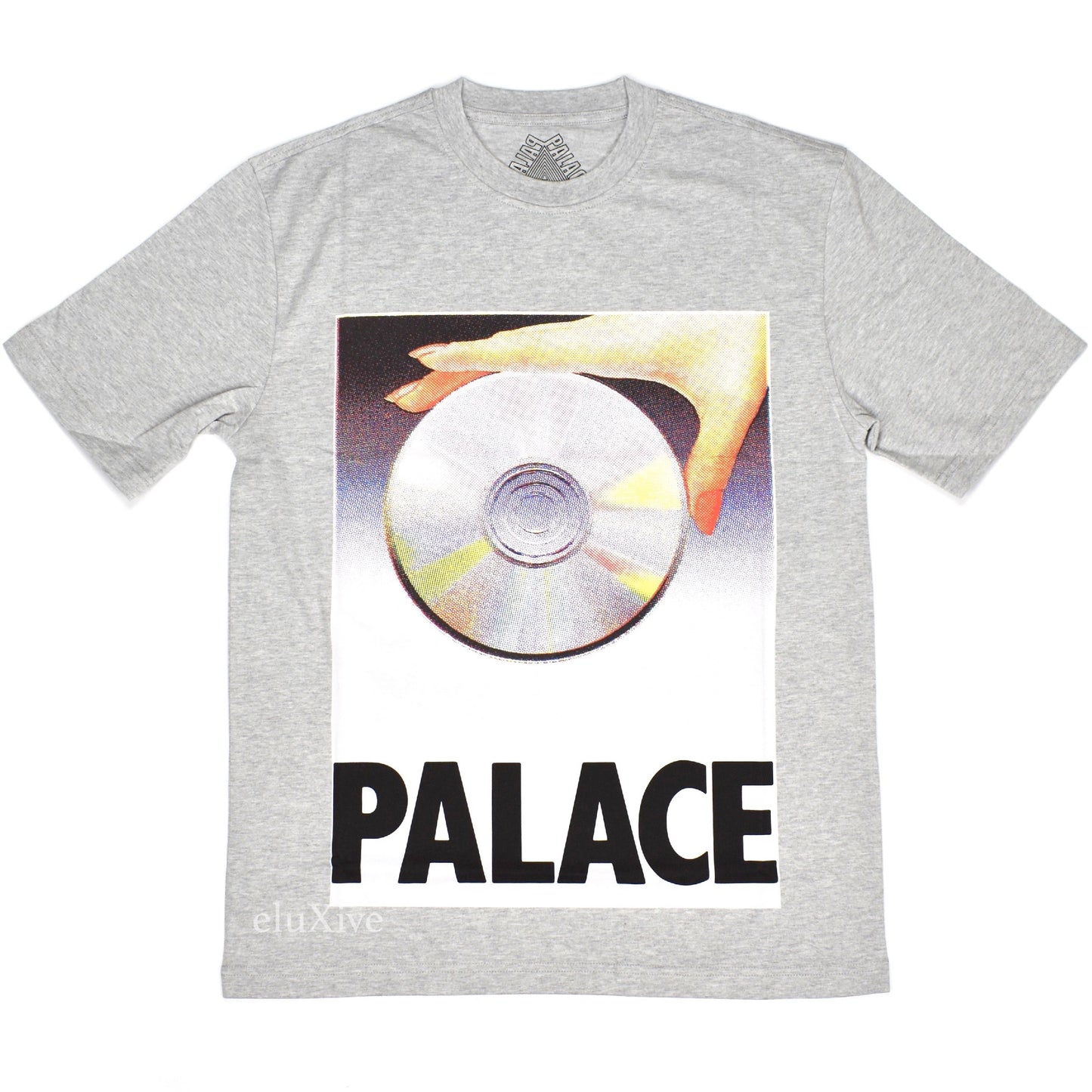 Palace - See-D CD Logo T-Shirt (Gray)