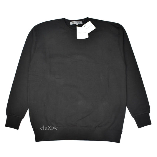 Comme Des Garcons - Black Logo Crewneck Sweatshirt