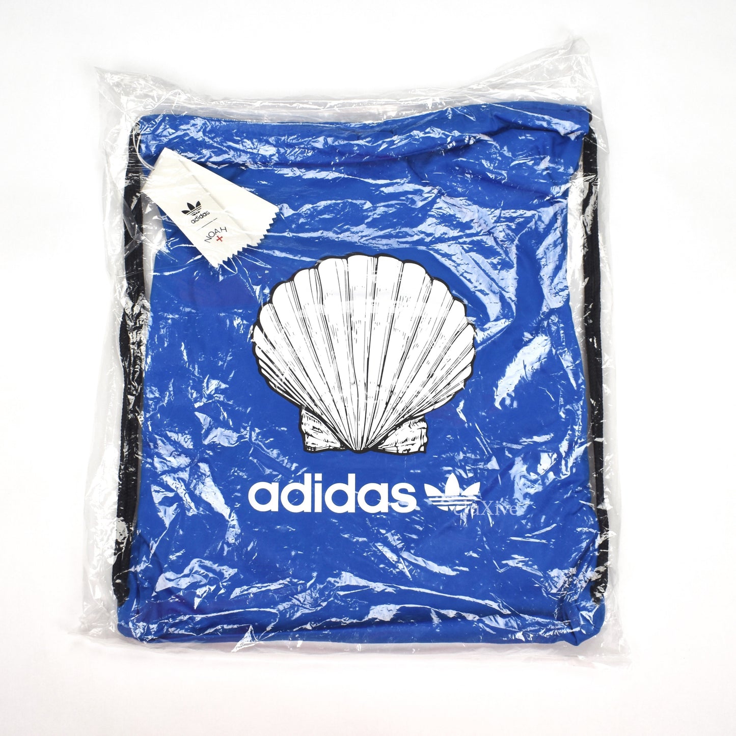 Noah x Adidas - Shell Core Logo Drawstring Bag (Blue)