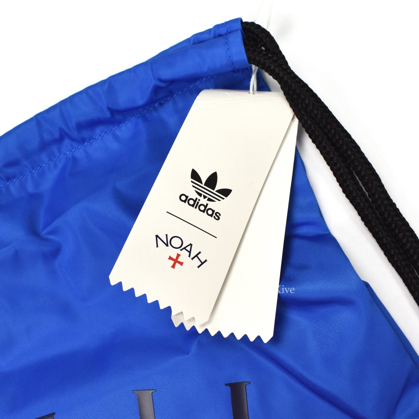 Noah x Adidas - Shell Core Logo Drawstring Bag (Blue)