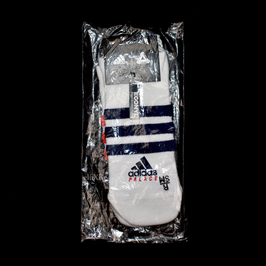 Palace x Adidas - White No Show Tennis Socks