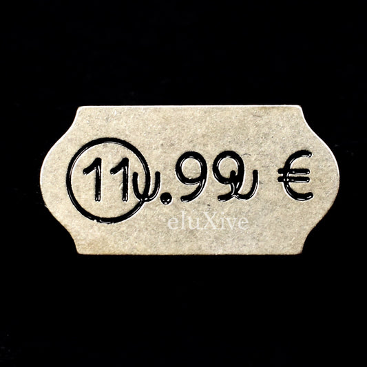 Maison Margiela - Silver Price Tag Logo Pin
