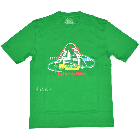 Palace - French Ones Tri-Ferg Logo T-Shirt (Green)