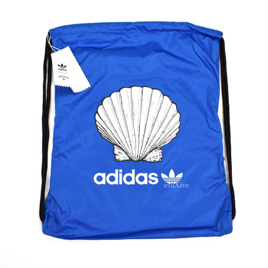 Noah x Adidas - Shell Core Logo Drawstring Bag (Blue)