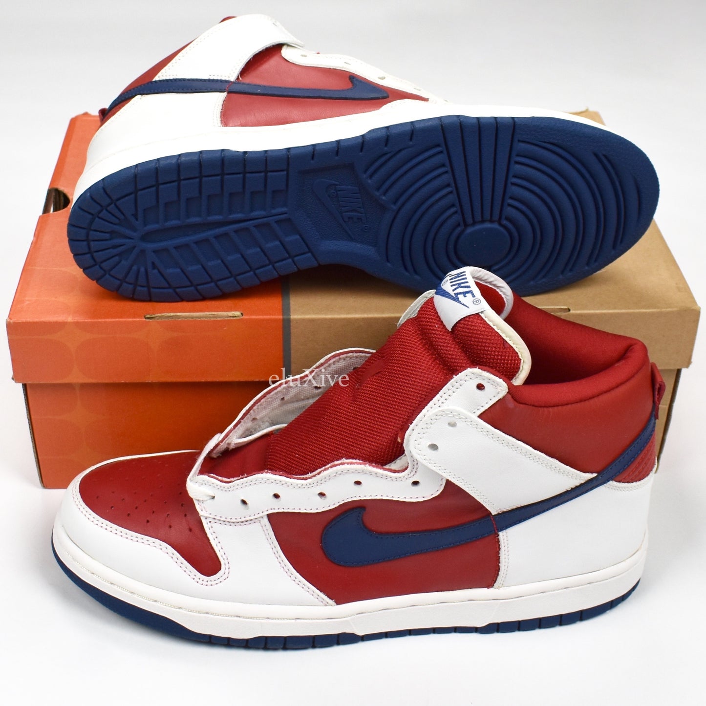 Nike - 2002 Dunk High 'Clippers' (Red/White/Blue)