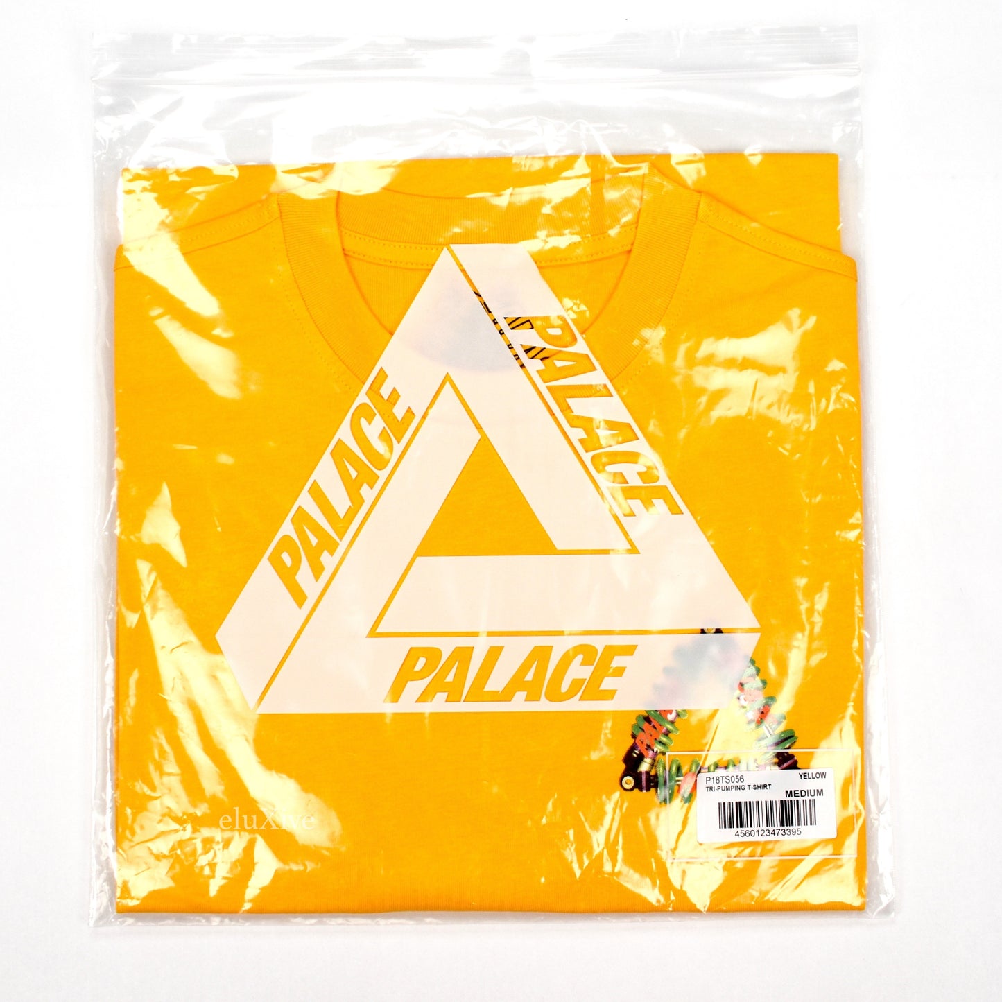 Palace - Tri-Pumping Logo T-Shirt (Yellow)