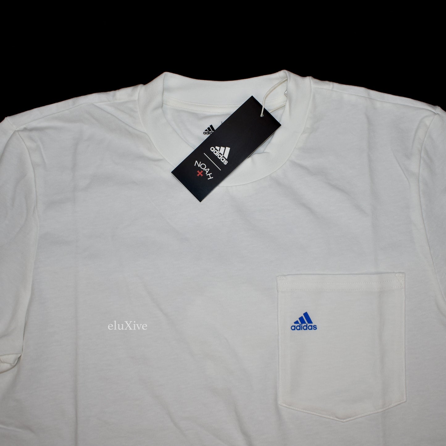 Noah x Adidas - Shell Core Logo Pocket T-Shirt (White)