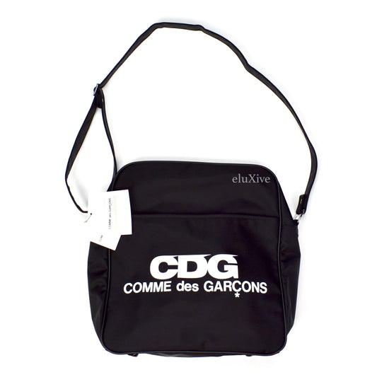 Comme Des Garcons - Black CDG Logo 'Airline' Bag