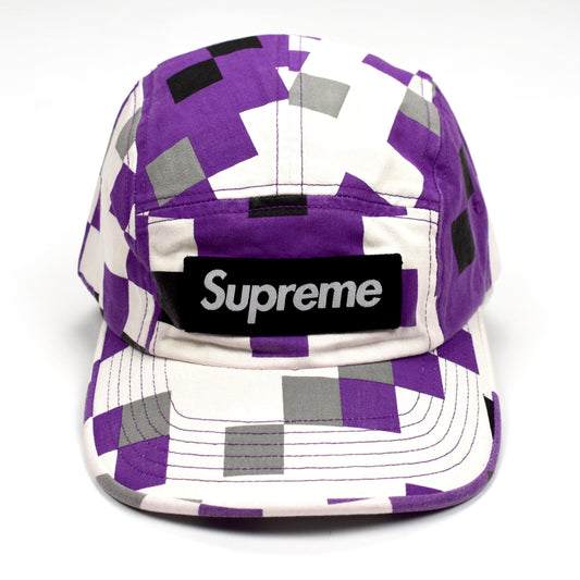 Supreme - Box Logo Military Camo Hat (Purple)