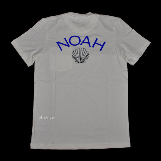 Noah x Adidas - Shell Core Logo Pocket T-Shirt (White)