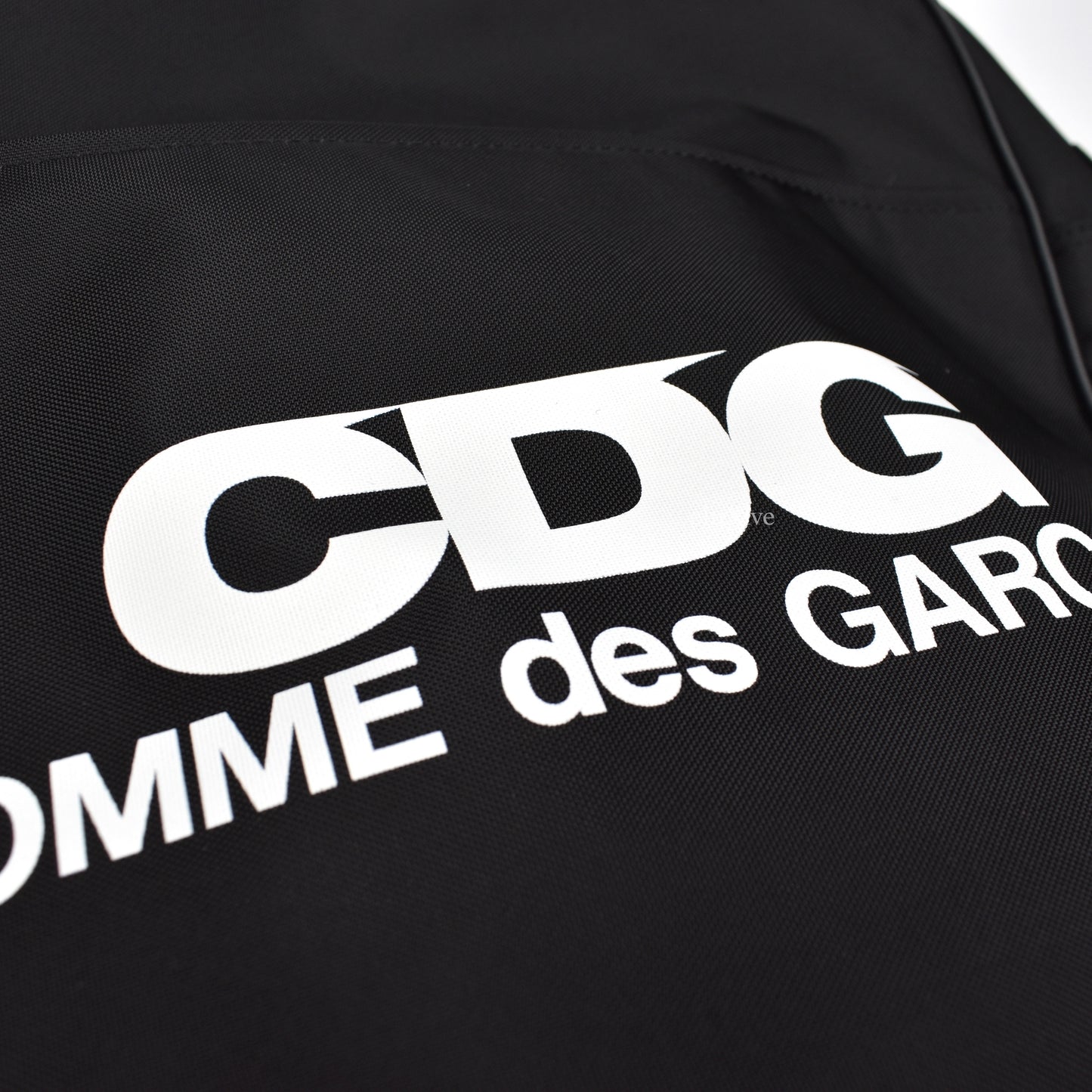 Comme Des Garcons - Black CDG Logo 'Airline' Bag