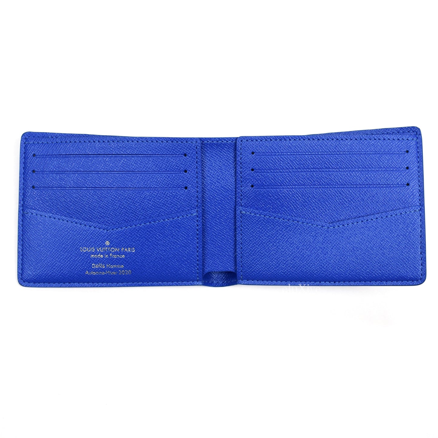 Louis Vuitton Louis Vuitton Slender Wallet Cloud Monogram Blue