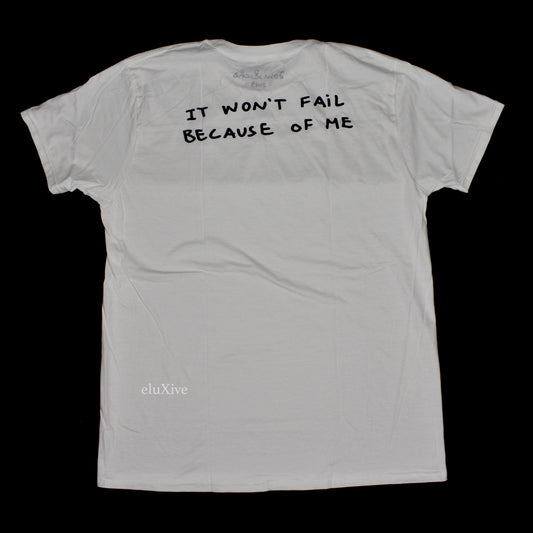 Tom Sachs -  White 'Bullet' Logo T-Shirt