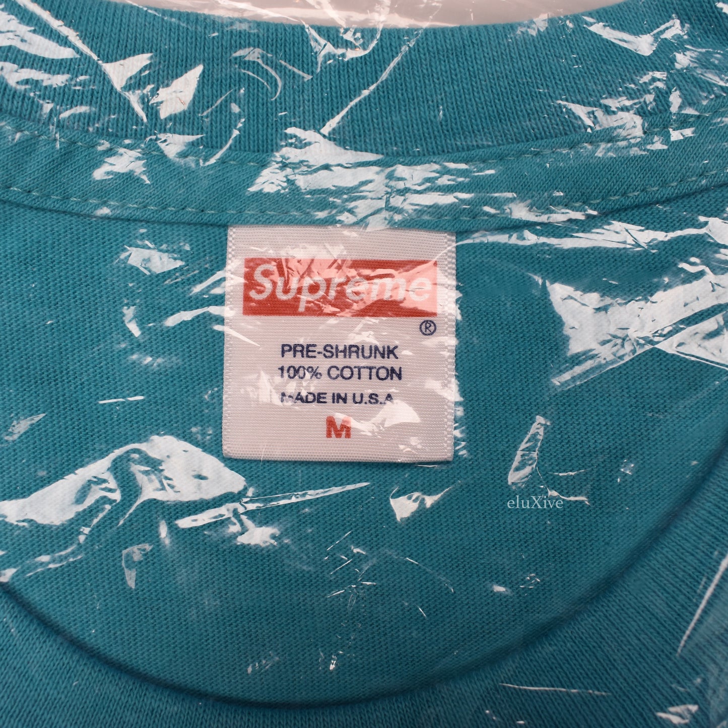 Supreme - Teal 'Know Your Rights' T-Shirt