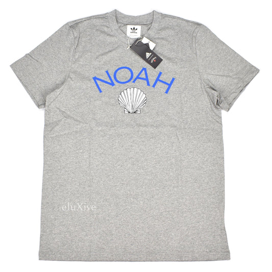Noah x Adidas - Shell Core Logo T-Shirt (Gray)