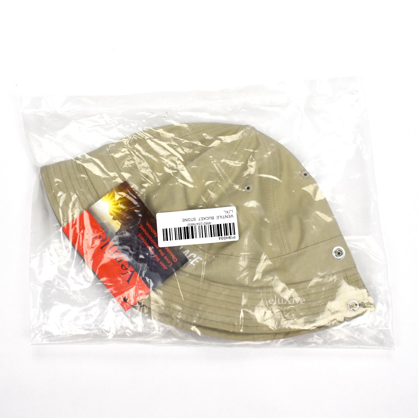 Palace - Ventile Logo Embroidered Bucket Hat (Stone)