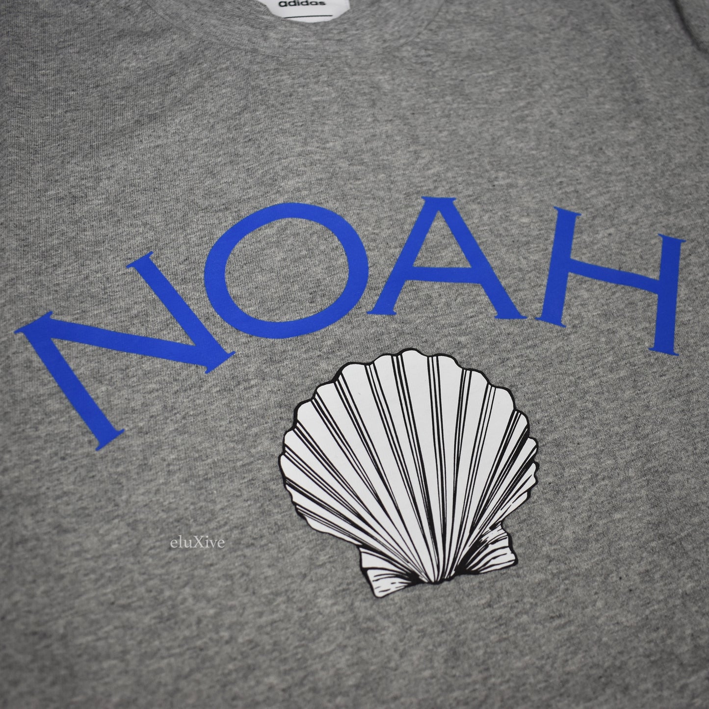 Noah x Adidas - Shell Core Logo T-Shirt (Gray)