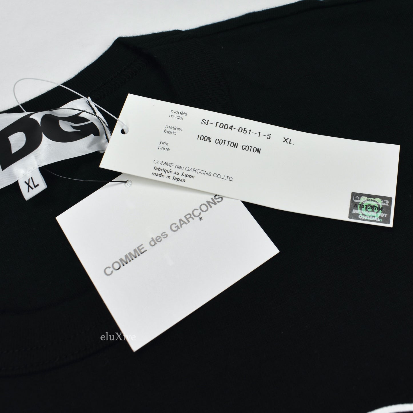 Comme des Garcons x Medicom - CDG Bearbrick Logo T-Shirt (Black)