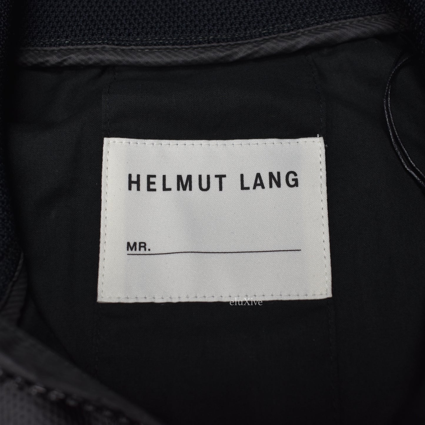 Helmut Lang - Gray Translucent Bomber Jacket