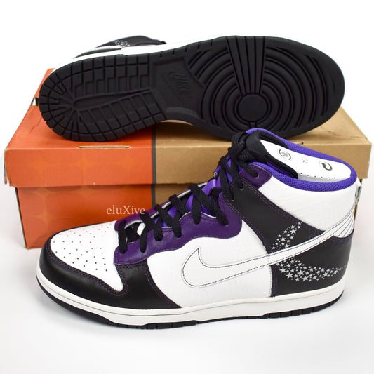 Nike - Dunk High Premium 'Magic' (Black/White/Purple)