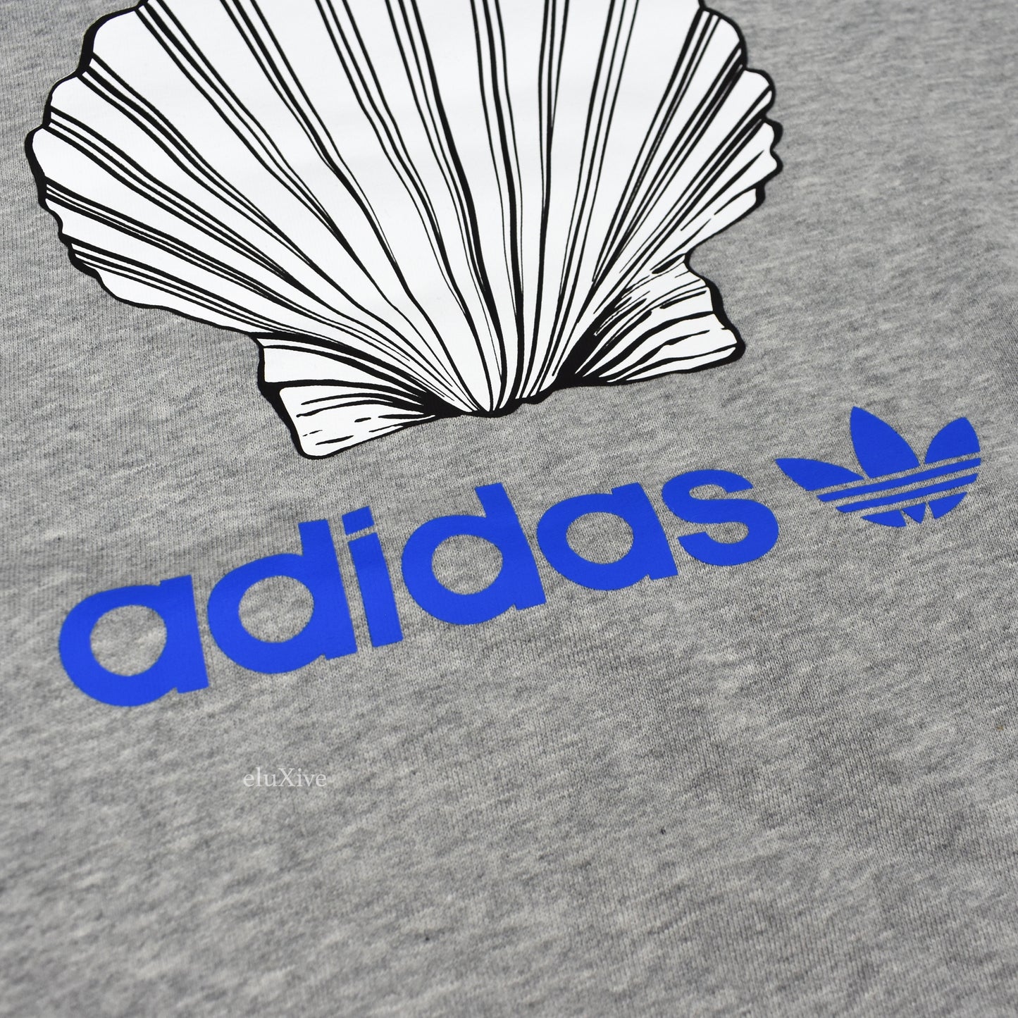 Noah x Adidas - Shell Logo Crewneck Sweatshirt (Gray)