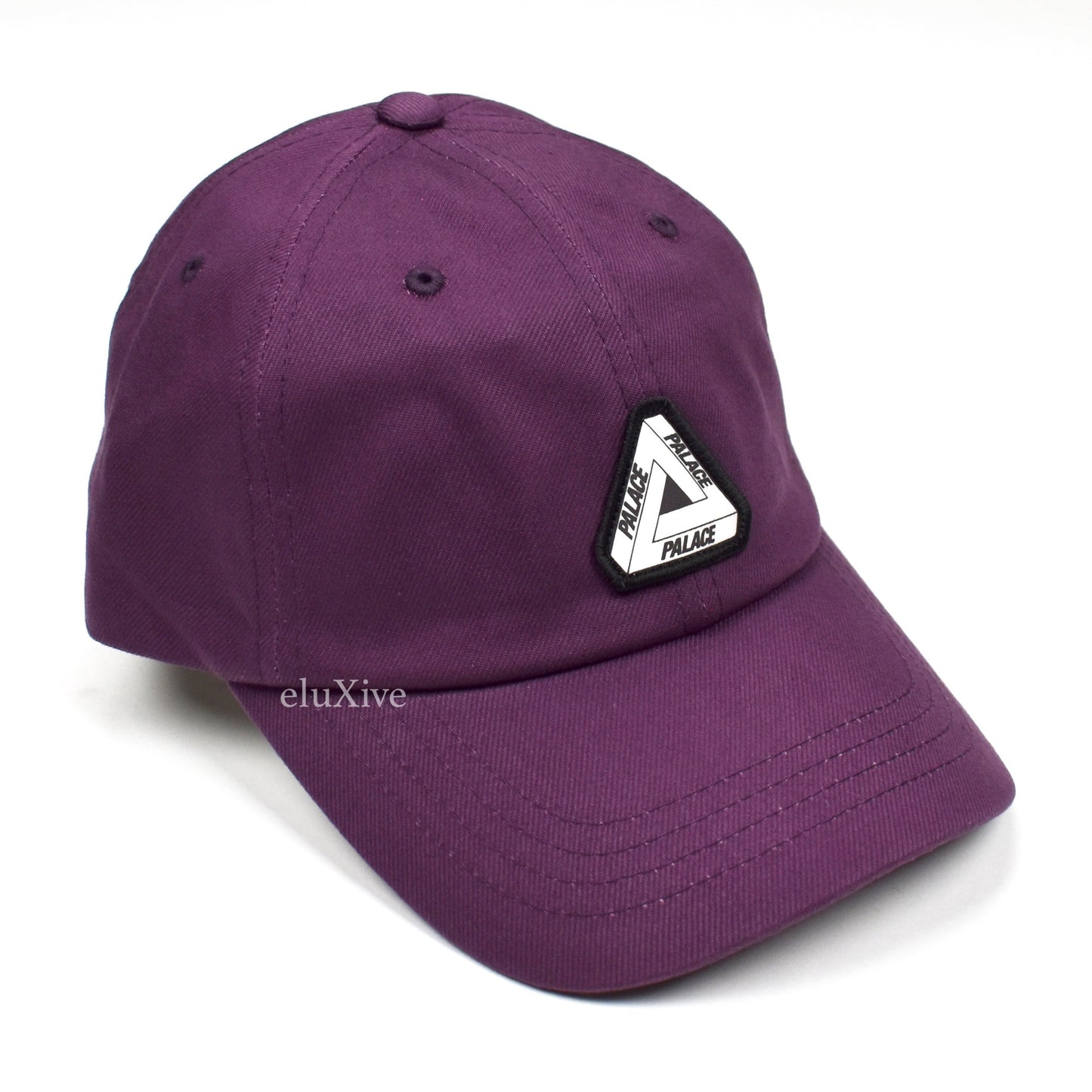 Palace - Tri-Ferg Logo Rubber Strap Hat (Purple)